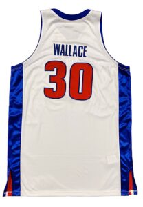 2008-09 Rasheed Wallace Detroit Pistons Game-Used Jersey