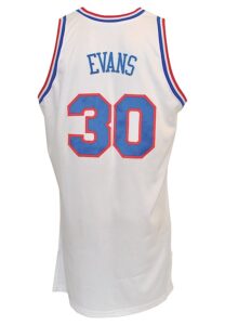 2008-09 Reggie Evans Philadelphia 76ers TBTC Game-Used Home Jersey