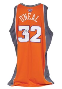 2008-09 Shaquille O’Neal Phoenix Suns Game-Used & Autographed Alternate Jersey (Great Provenance)