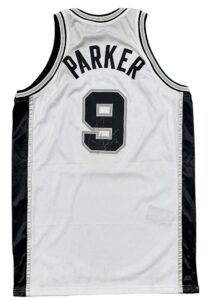 2008-09 Tony Parker San Antonio Spurs Game-Used Jersey