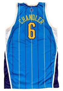 2008-09 Tyson Chandler New Orleans Hornets Game-Used Jersey