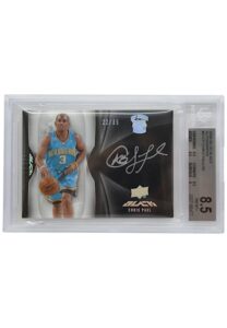 2008-09 Upper Deck Black Autographs Chris Paul #A1-CP