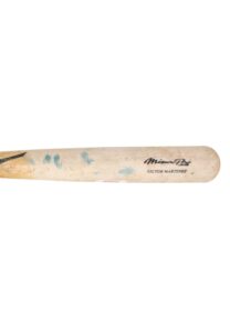 2008-09 Victor Martinez Cleveland Indians Game-Used Bats with One Autographed