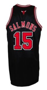 2008-2009 John Salmons Chicago Bulls Game-Used Road Alternate Uniform