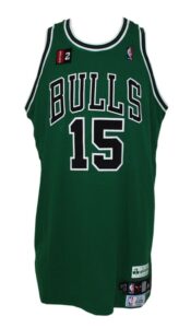 2008-2009 John Salmons Chicago Bulls Game-Used St. Patrick’s Day Uniform