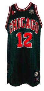 2008-2009 Kirk Hinrich Chicago Bulls Game-Used “Go Green” Jersey