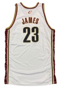 2008-2009 LeBron James Cleveland Cavaliers Game-Used Jersey