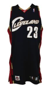 2008-2009 LeBron James Cleveland Cavaliers Game-Used Road Alternate Jersey (MVP Season) (Cavaliers Patch)