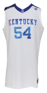 2008-2009 Patrick Patterson Kentucky Wildcats Game-Used Home Jersey (