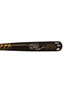 2008 Albert Pujols Game-Used & Autographed Bat