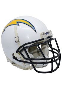 2008 Antonio Gates San Diego Chargers Playoffs Game-Used Helmet