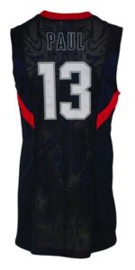 2008 Chris Paul USA Summer Olympics Game-Used Road Jersey