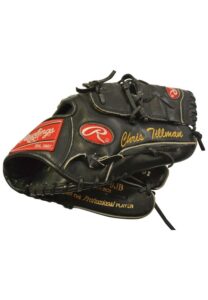 2008 Chris Tillman Pre-Rookie Game-Used & Autographed Glove