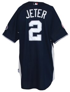 2008 Derek Jeter New York Yankees All-Star Game Worn Batting Practice Jersey