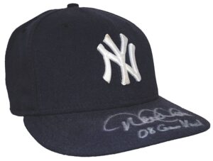 2008 Derek Jeter New York Yankees Game-Used and Autographed Cap