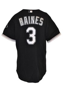 2008 Harold Baines Chicago White Sox Game-Used Alternate Jersey