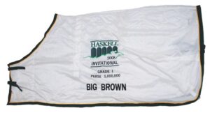 2008 Haskell Invitational Handicap Big Brown Worn Fly Sheet