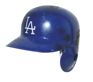 2008 Jeff Kent Los Angeles Dodgers Game-Used Batting Helmet