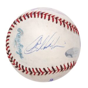 2008 Joba Chamberlain “Self-Portrait” Autographed Ball