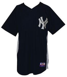 2008 Jorge Posada New York Yankees Spring Training Game-Used Home Jersey