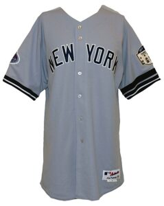 2008 Jose Veras New York Yankees Game-Used Road Jersey with All-Star/Stadium Patches & Black Armband