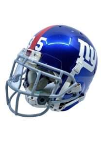 2008 Kevin Dockery NY Giants Super Bowl XLII Game-Used Helmet