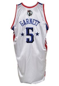 2008 Kevin Garnett Eastern Conference All-Star Game-Used Jersey