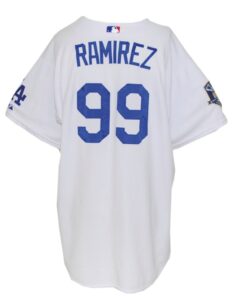 2008 Manny Ramirez LA Dodgers Game-Used Home Jersey