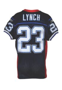 2008 Marshawn Lynch Buffalo Bills Game-Used & Autographed Home Jersey