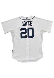 2008 Matt Joyce Detroit Tigers Game-Used Home Jersey