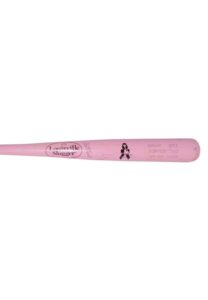 2008 Robinson Cano NY Yankees Mother’s Day Game-Used & Autographed Bat