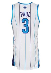 2009-10 Chris Paul New Orleans Hornets Game-Used & Autographed Home Jersey