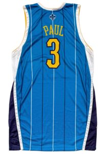 2009-10 Chris Paul New Orleans Hornets Game-Used Jersey