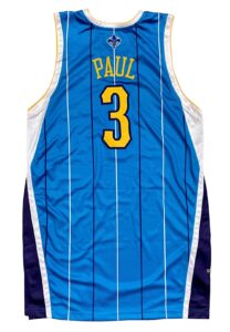 2009-10 Chris Paul New Orleans Hornets Game-Used Jersey