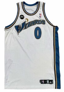 2009-10 Gilbert Arenas Washington Wizards Game-Used Jersey