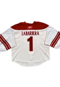 2009-10 Jason LaBarbera Phoenix Coyotes Playoffs Game-Used Jersey