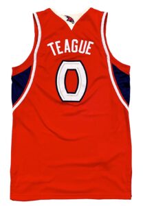 2009-10 Jeff Teague Atlanta Hawks Game-Used Jersey