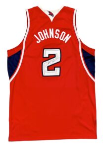 2009-10 Joe Johnson Atlanta Hawks Game-Used & Signed Jersey