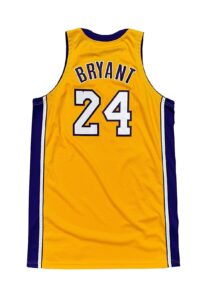 2009-10 Kobe Bryant LA Lakers Game-Used Jersey