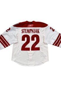 2009-10 Lee Stempniak Phoenix Coyotes Playoffs Game-Used & Signed Jersey