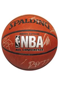 2009-10 Los Angeles Lakers Team-Signed Basketball