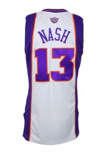 2009-10 Steve Nash Phoenix Suns Game-Used & Autographed Home Jersey