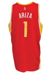 2009-10 Trevor Ariza Houston Rockets Game-Used Alternate Road Jersey