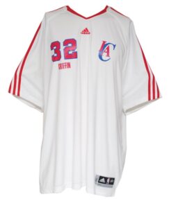 2009-2010 Blake Griffin Rookie Los Angeles Clippers Worn Shooting Shirt & Home Game Shorts