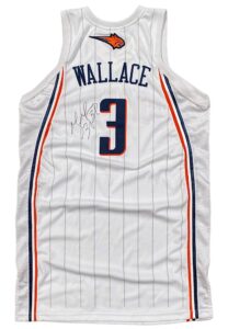 2009-2010 Gerald Wallace Charlotte Bobcats Game-Used & Autographed Jersey