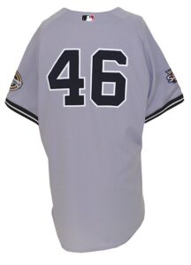 2009 Andy Pettitte New York Yankees Game-Used Road Jersey With Inaugural Season & World Series Patches