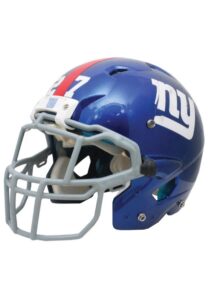 2009 Brandon Jacobs New York Giants Game-Used Helmet