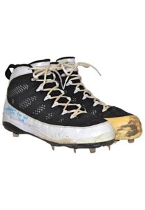 2009 CC Sabathia New York Yankees Game-Used & Autographed Cleats