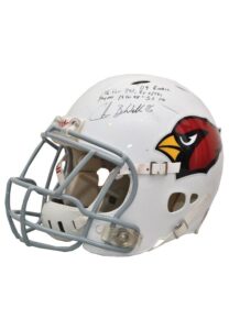 2009 Chris “Beanie” Wells Rookie Arizona Cardinals Game-Used & Autographed Helmet