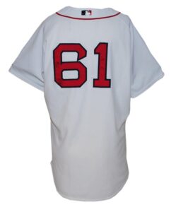 2009 Clay Buchholz Boston Red Sox Game-Used Home Jersey